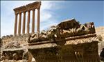 ruin in baalbeck, lebanon